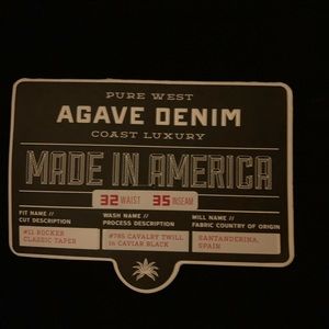 Agave denim #11 twill pant
